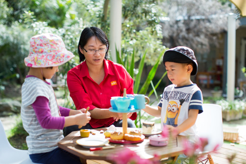 Children's tea party